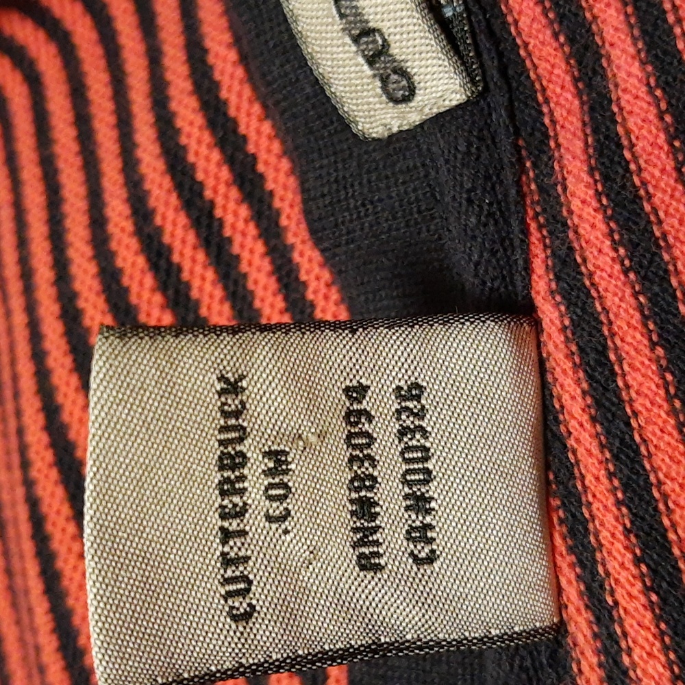 Vintage Men's Cutter & Buck 100% Cotton Pinstripe Pocket Tee PTP22" Mod M/VTG XL - Picture 10 of 14